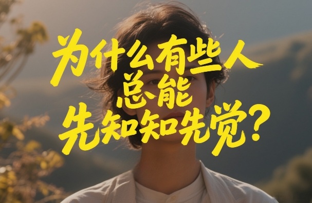 付费文章：为什么有些人总能先知先觉？插图