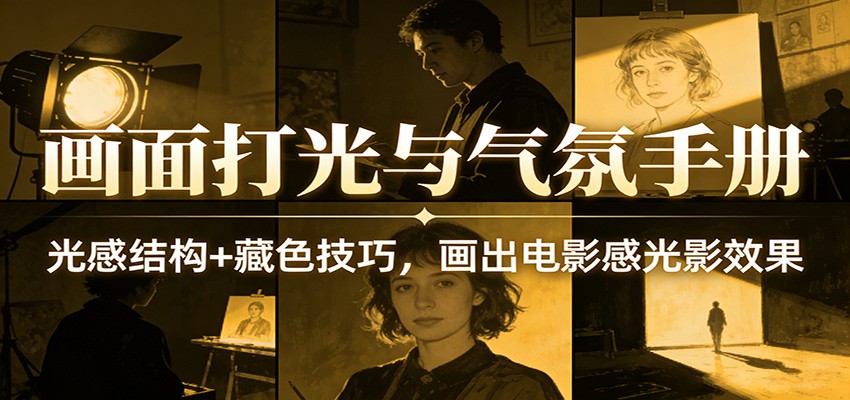 画面打光与气氛手册:光感结构+藏色技巧,画出电影感光影效果插图 画面打光与气氛手册:光感结构+藏色技巧,画出电影感光影效果插图