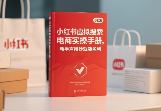 小红书​⁠‬​​⁠​‌​‬​⁠​‬‍‍‌​​​‬‌‍⁠​​​‌​⁠⁠​‬​​‬​​​​‌​‍虚拟搜索电商实操手册，新手直接抄就能盈利插图