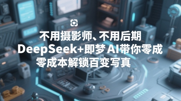 不用摄影师、不用后期，DeepSeek+即梦AI带你零成本解锁百变写真！插图
