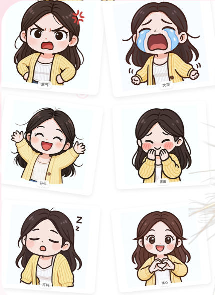 一张照片秒变多种表情包，三步就能拥有专属表情包库，零门槛玩转社交新玩法【文档】插图1