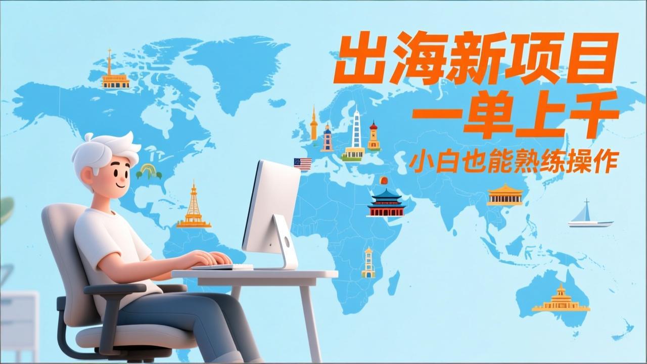 (17534期)出海新项目,一单上千,小白也能熟练操作插图 (17534期)出海新项目,一单上千,小白也能熟练操作插图