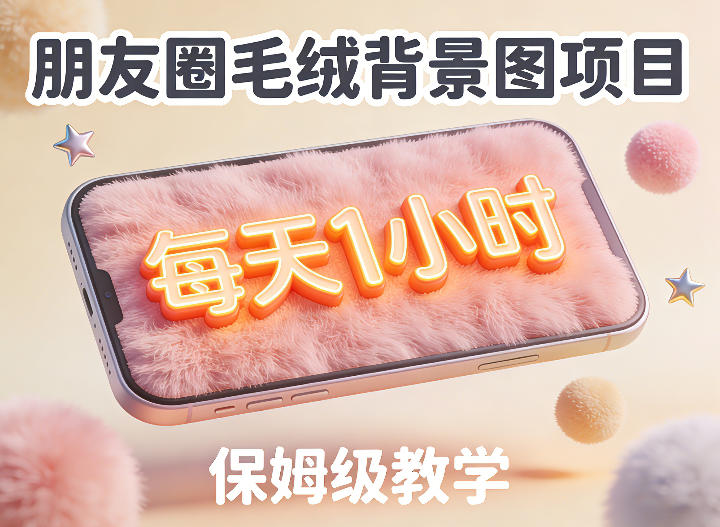 朋友圈动态背景图项目，每天1小时，实战保姆级教学【第二期】插图