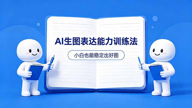 （18377期）AI生图不是做漂亮图，而是表达能力。这套方法让小白也能稳定出好图插图