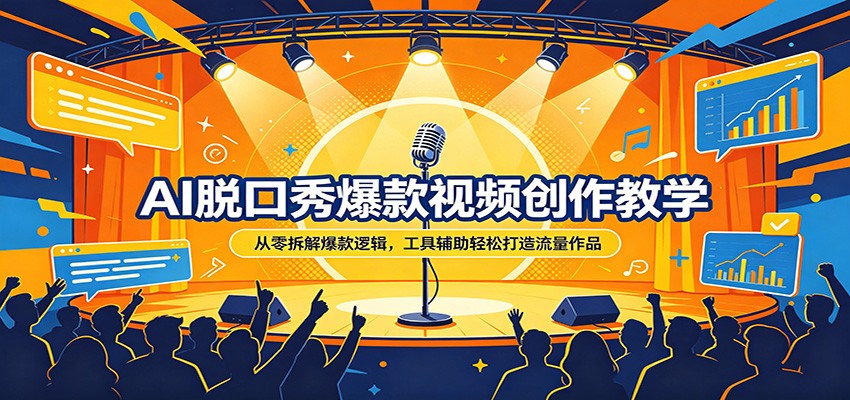 AI脱口秀爆款视频创作教学:从零拆解爆款逻辑,工具辅助轻松打造流量作品插图 AI脱口秀爆款视频创作教学:从零拆解爆款逻辑,工具辅助轻松打造流量作品插图