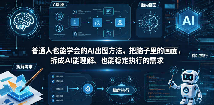 普通⼈也能学会的AI出图⽅法，把脑子里的画面，拆成AI能理解、也能稳定执行的需求【文档】插图