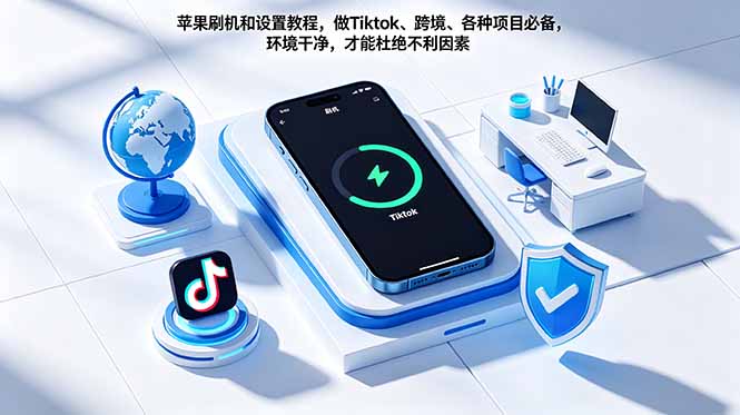 （18558期）苹果刷机和设置教程，做Tiktok、跨境、各种项目必备，环境干净，才能杜绝不利因素插图