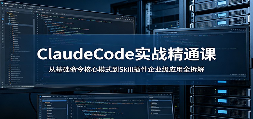 ClaudeCode实战精通课：从基础命令核心模式到Skill插件企业级应用全拆解插图