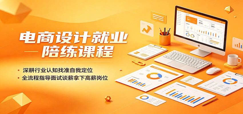 电商设计就业陪练课程:深耕行业认知找准自我定位,全流程指导面试谈薪拿下高薪岗位插图 电商设计就业陪练课程:深耕行业认知找准自我定位,全流程指导面试谈薪拿下高薪岗位插图