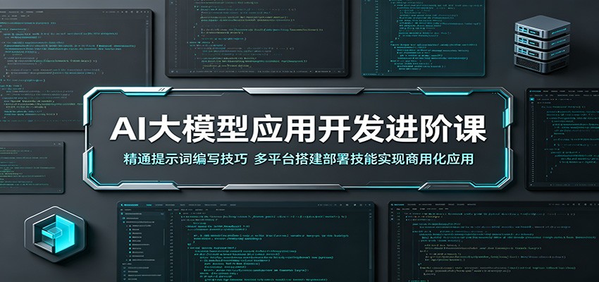 AI大模型应用开发进阶课:精通提示词编写技巧,多平台搭建部署技能实现商用化应用插图 AI大模型应用开发进阶课:精通提示词编写技巧,多平台搭建部署技能实现商用化应用插图