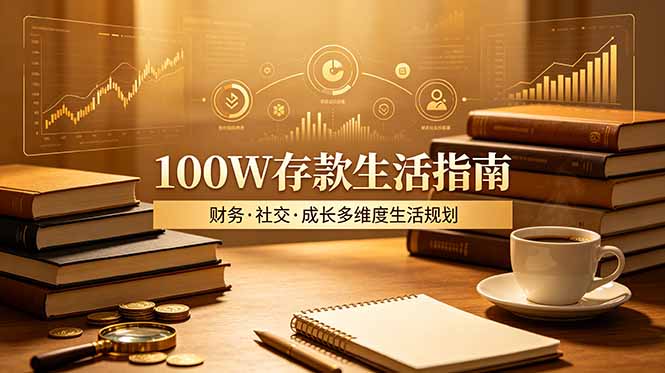 (19121期)付费文章:100W存款生活指南,如何从财务、社交、成长等维度规划自己的生活插图 (19121期)付费文章:100W存款生活指南,如何从财务、社交、成长等维度规划自己的生活插图