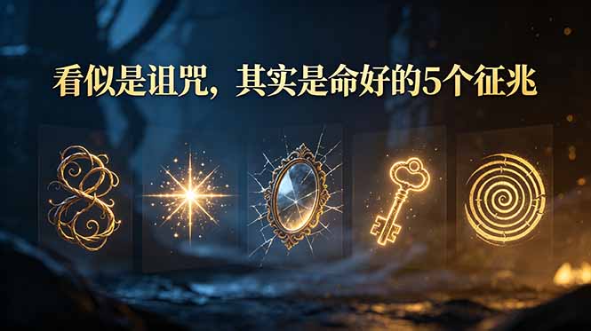 （19089期）付费文章：看似是诅咒，其实是命好的5个征兆插图