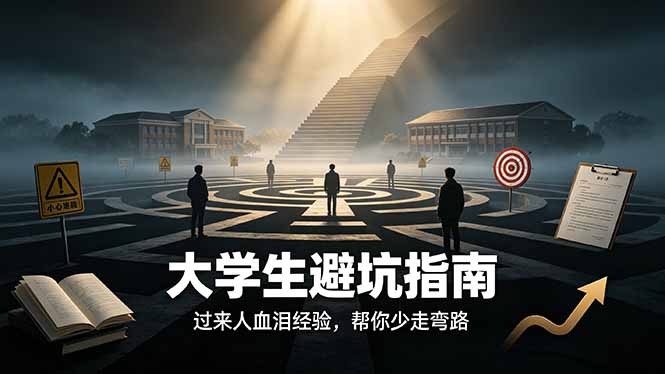 (19195期)付费文章:大学生避坑指南 ,过来人血泪经验,帮你少走弯路插图 (19195期)付费文章:大学生避坑指南 ,过来人血泪经验,帮你少走弯路插图