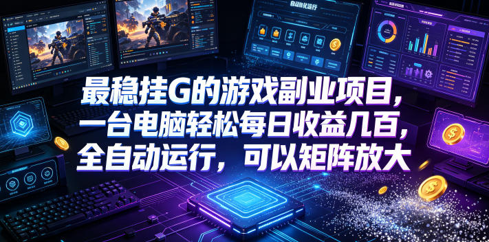 低成本网游挂机项目,单号保底日入100左右,可矩阵放大!合法合规!插图 低成本网游挂机项目,单号保底日入100左右,可矩阵放大!合法合规!插图