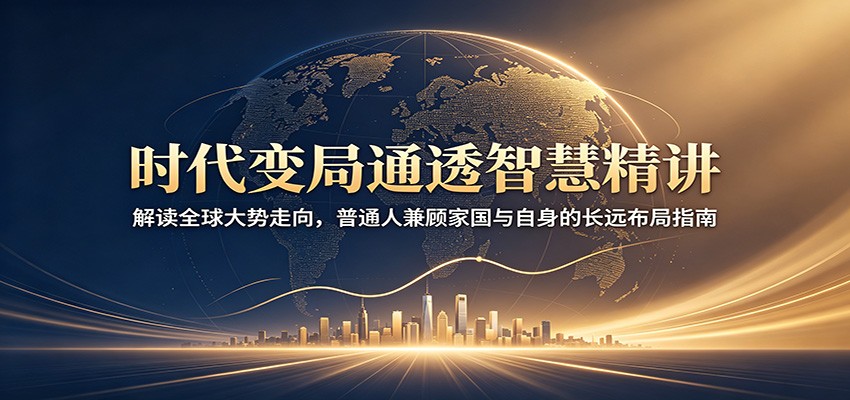 时代变局通透智慧精讲:解读全球大势走向,普通人兼顾家国与自身的长远布局指南插图 时代变局通透智慧精讲:解读全球大势走向,普通人兼顾家国与自身的长远布局指南插图