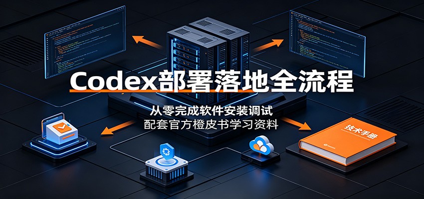 Codex部署落地全流程：从零完成软件安装调试，配套官方橙皮书学习资料插图
