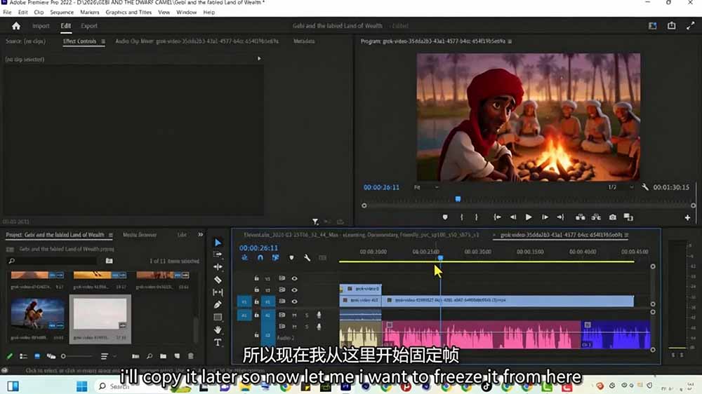 （19305期）Grok Imagine AI故事动画短片实战：电影级视觉效果+角色一致性+高级提示词+后期剪辑全流程插图5