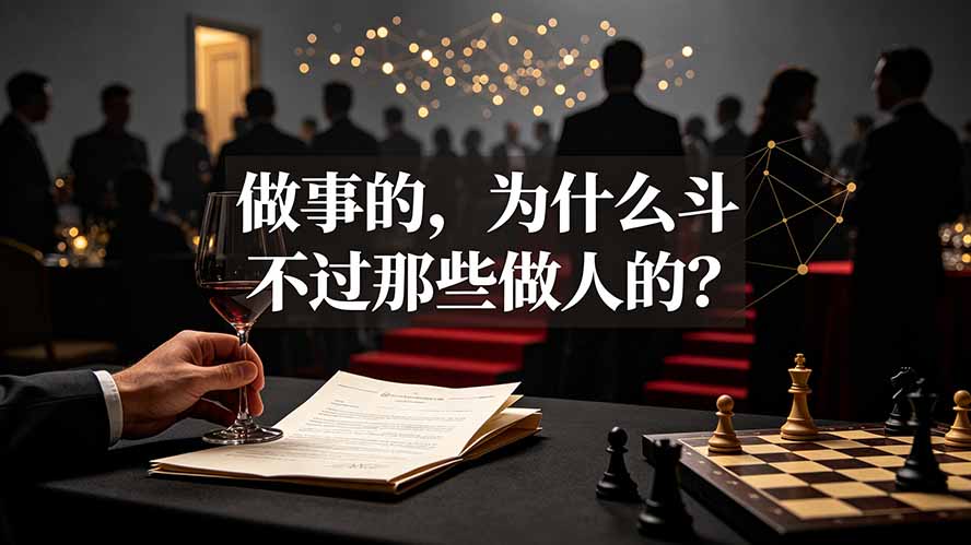 (19414期)付费文章:做事的,为什么斗不过那些做人的?插图 (19414期)付费文章:做事的,为什么斗不过那些做人的?插图