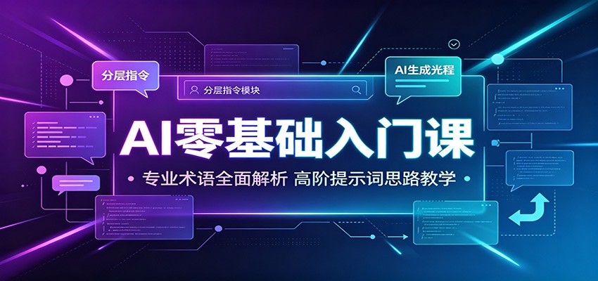 AI零基础入门课:专业术语全面解析,高阶提示词思路教学插图 AI零基础入门课:专业术语全面解析,高阶提示词思路教学插图