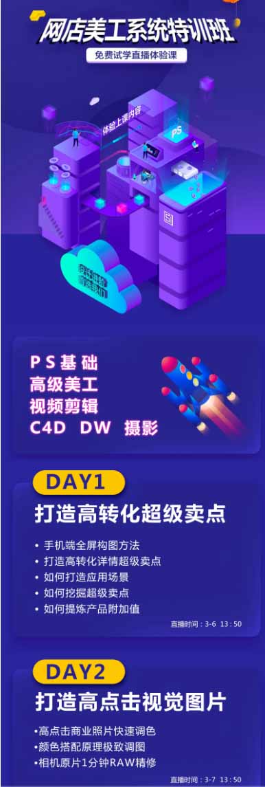 (19435期)网店美工系统精英班-7月:PS基础×主图设计×海报实战×详情页×首页装修×产品修图×视频剪辑×人像精修。插图1 (19435期)网店美工系统精英班-7月:PS基础×主图设计×海报实战×详情页×首页装修×产品修图×视频剪辑×人像精修。插图1