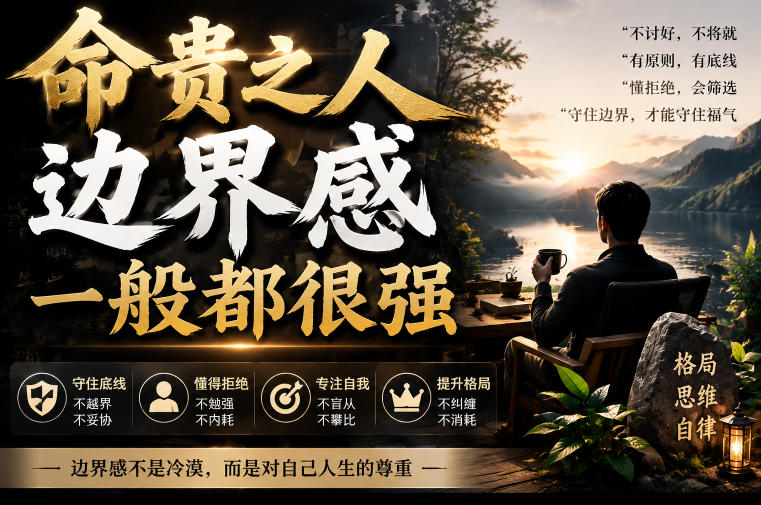 (19588期)付费文章:命贵之人,边界感一般都很强,从五大维度拆解建立强边界的实操方法插图 (19588期)付费文章:命贵之人,边界感一般都很强,从五大维度拆解建立强边界的实操方法插图