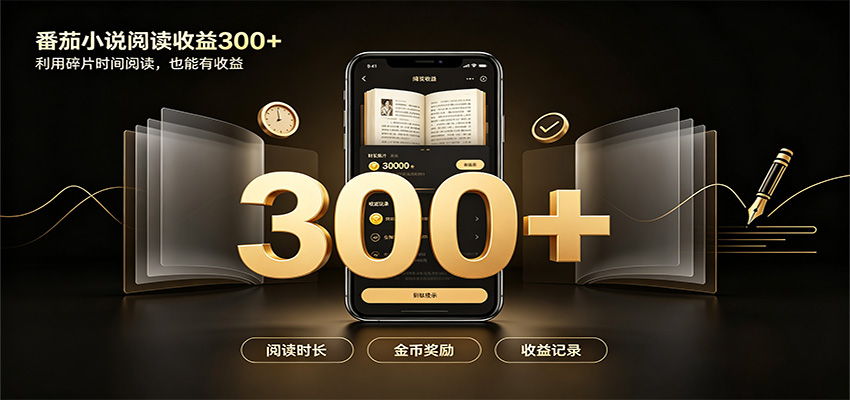 番茄达人变现新玩法，自动完成阅读任务获取时长收益，每日300+插图
