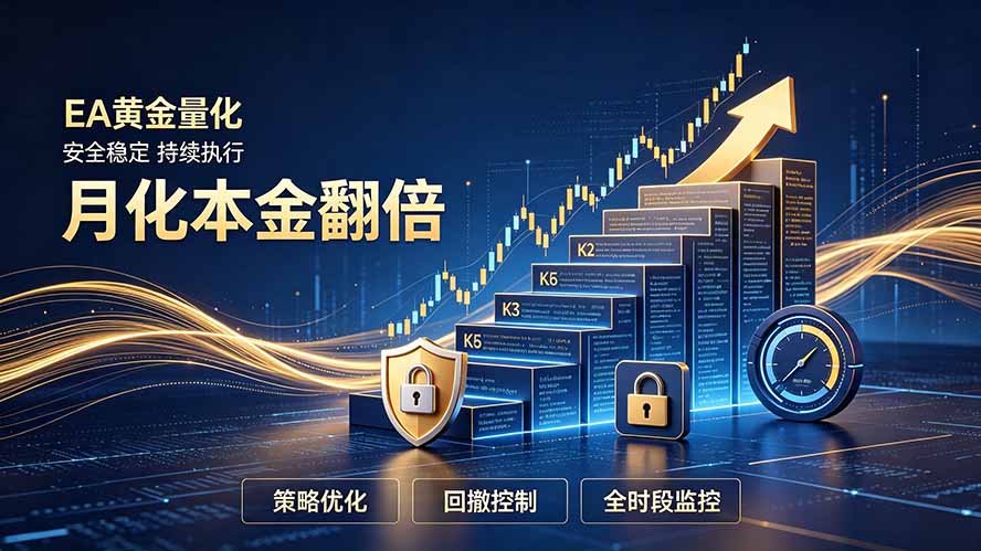 (19714期)全新EA量化打法,月化本金翻倍的全新策略,安全稳定持续输出插图 (19714期)全新EA量化打法,月化本金翻倍的全新策略,安全稳定持续输出插图
