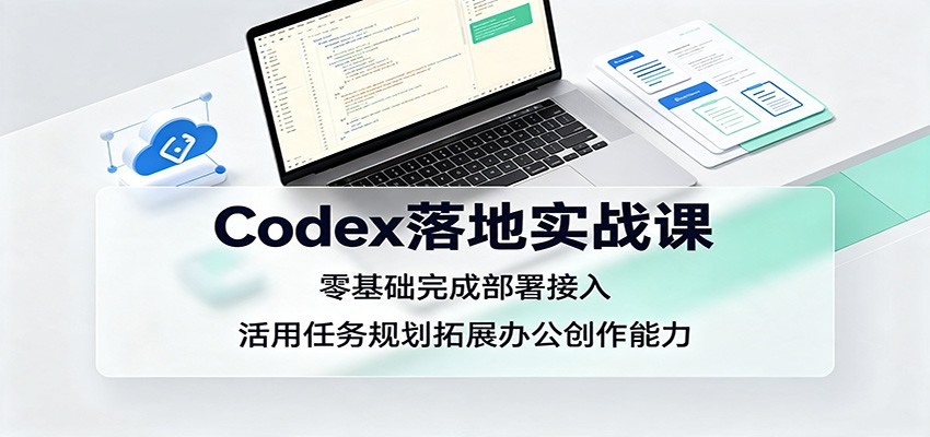 Codex落地实战课:零基础完成部署接入,活用任务规划拓展办公创作能力插图 Codex落地实战课:零基础完成部署接入,活用任务规划拓展办公创作能力插图