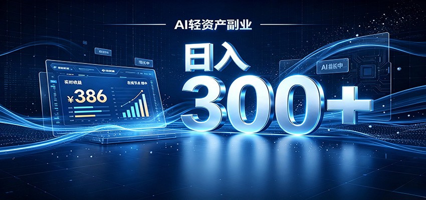 2026 AI轻资产风口,Token中转站小白可入局,日入300+插图 2026 AI轻资产风口,Token中转站小白可入局,日入300+插图
