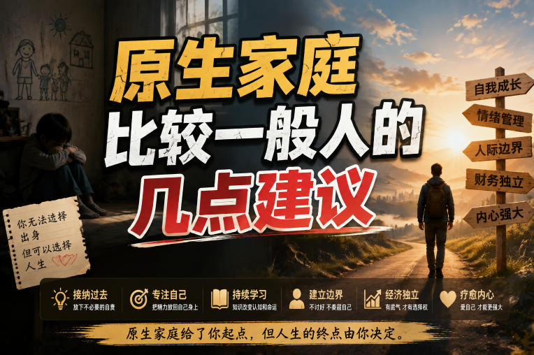 付费文章：给原生家庭比较一般人的几点建议插图